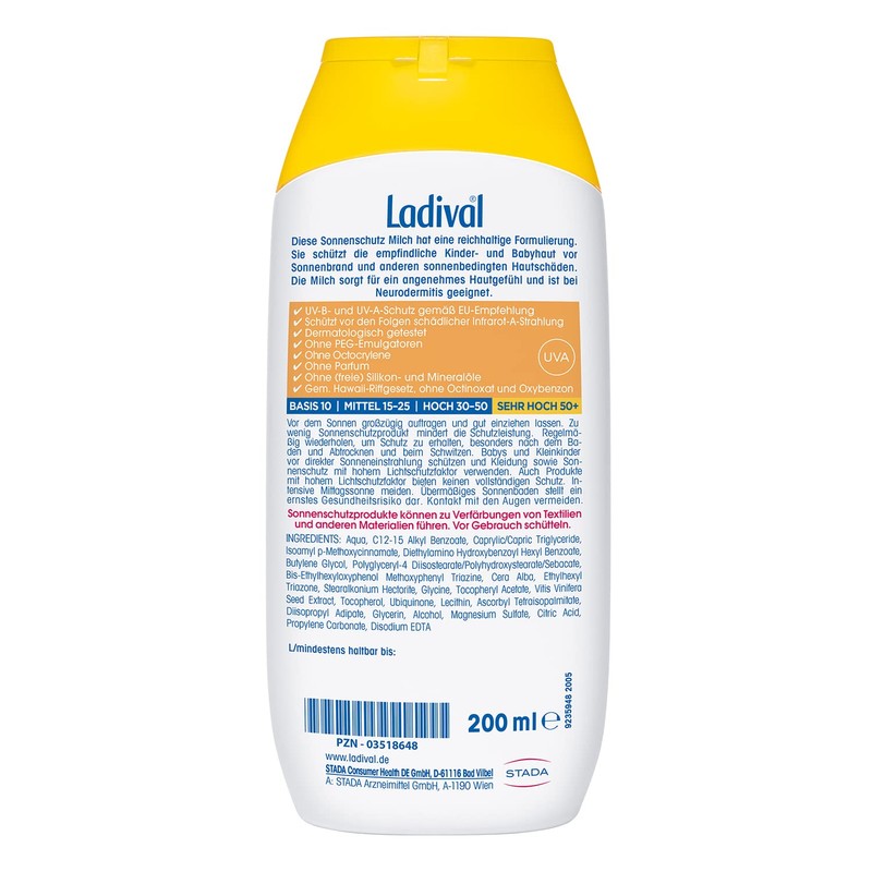 Ladival allergic Skin