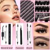 Lash Clusters Kit, Eyelash Clusters Individual Lash Extension Kit D
