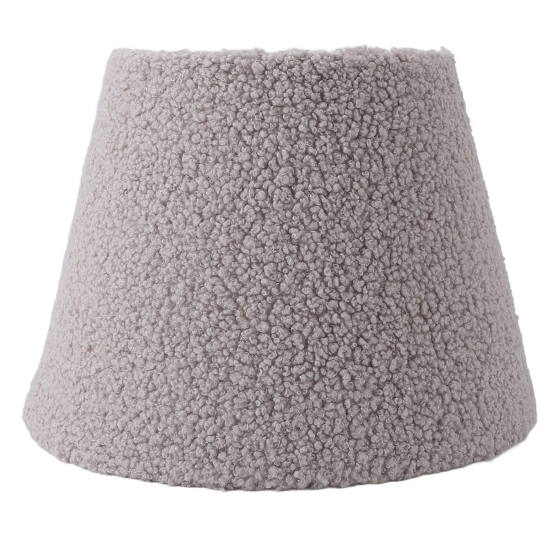 Table Lamp Shade Plush Cloth Tapered Simple Exquisite Lampshade for