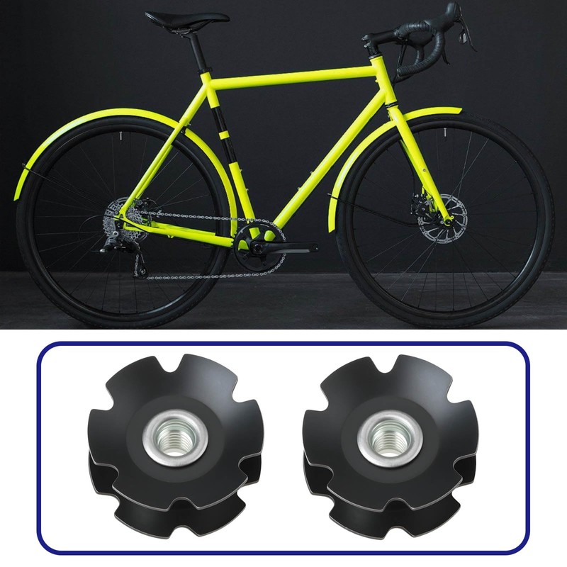 Briny River 2 Pcs Bicycle Front Fork Bowl Set Star