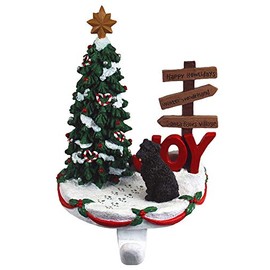 Bouvier Stocking Holder Hanger Uncropped