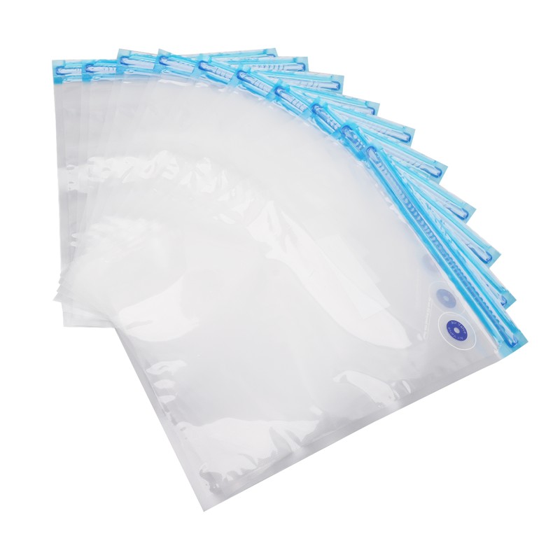 10Pcs Food Vacuum Bag Odorless Space Saving Vacuum Sealer Bag