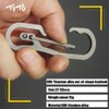 TITO Lightweight Titanium Quick Release Key Chian Hook Only 12g