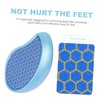 Healvian 3pcs Pedicure Foot File Portable Callus Remover for Dead