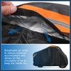 INFINAUTO Motorcycle Cover Waterproof Rain Dust Protector for Harley Davidson