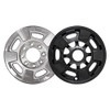 Brighter Design Set of 4 Gloss Black 5 Spoke 17"