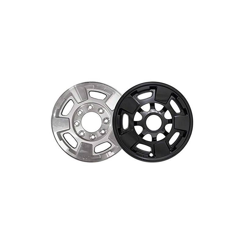 Brighter Design Set of 4 Gloss Black 5 Spoke 17"