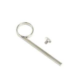 Set Trumpet Valve Sliding Finger with Bracket Screw for Trumpet Accessories Replacement