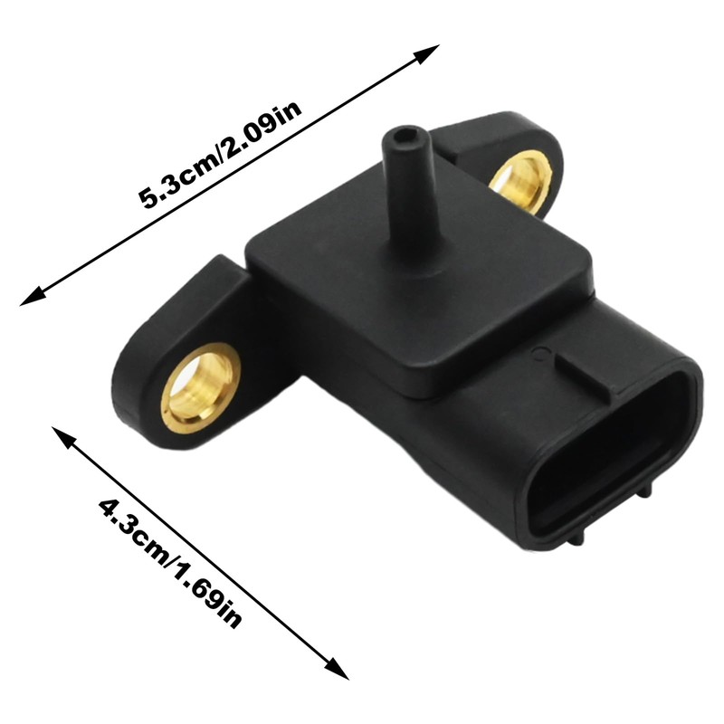 Zreneyfex 21176-1095 Air Flow Fuel Injection Pressure Sensor, Robust Air