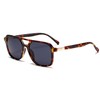 UV400 Sunglasses - Aviator Glasses with Double Bridge in Retro