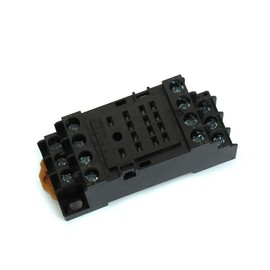OMRON PYFZ-14-E 4 Pole, 6 AMP. Replaces: PYF14A-E, DIN Mount, MY4 Socket, Relay Socket, Sensor Accessory