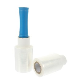 Tofficu Emplaye PE y Muebles Película Asa para Estirable Rollo Plástico de Resistente Seguro para Embalaje y Almacenamiento