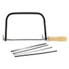DEKTON DT45710 Coping Saw, Black/Red, 5 Blades, Heavy Duty
