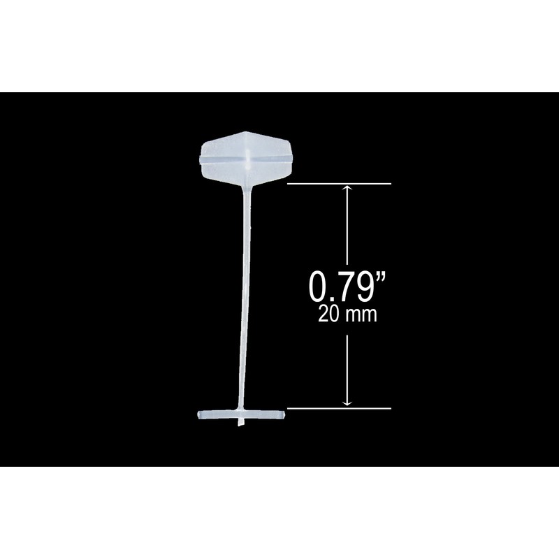 Swiftach ¾" Fine Plastic Tag Fasteners – for Industrial &