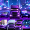 Devil Eyes Light for Trucks – 69.4''x7.5'' Extra-Large LED Eyes