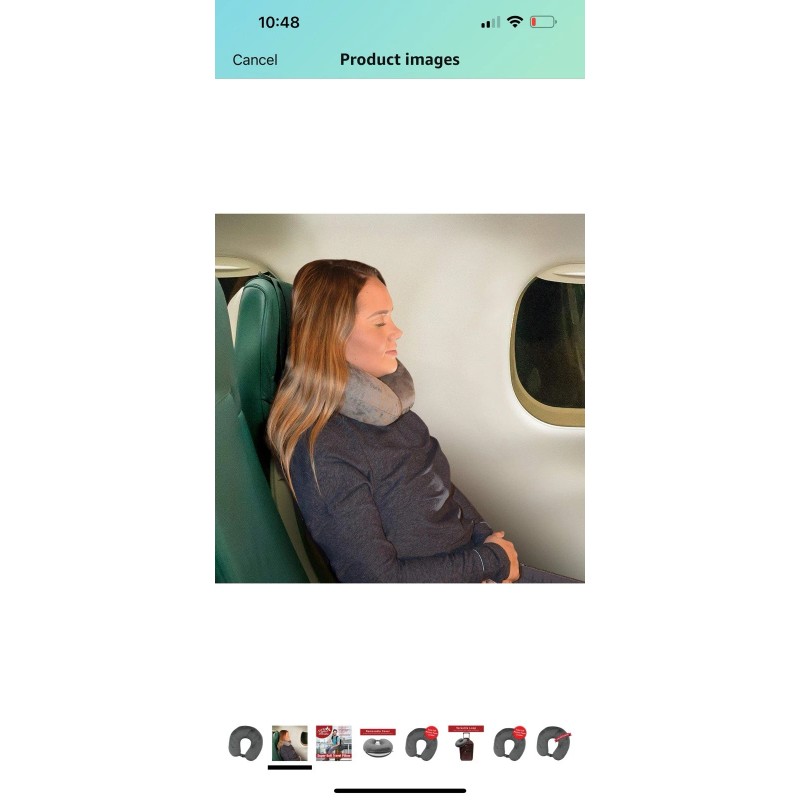 My Perfect Dreams, Super Soft, Grey Travel, Pillow Memory Foam