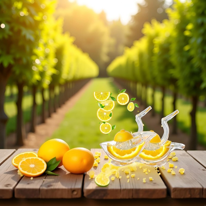 2 Pack Bird shape Lemon Squeezer, Lemon Juicer Acrylic Manual