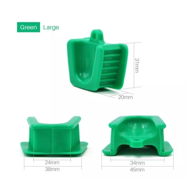 Vedent Cln Kit Abrebocas Dental Silicona Chico Mediano Grande