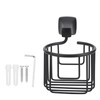 Space Aluminum Wall Mounted Toilet Paper Holder Basket Tissue Organizer