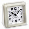 Alarm clock without ticking silent with light rainbow colours snooze
