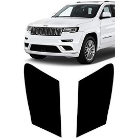 GRIDREADY Compatible with 2014-2021 Jeep Grand Cherokee Headlight Amber Delete Tint Kit. Side Marker Reflector Overlay Covers compatible with Grand Cherokee Accessories
