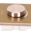 50W Volume Controller Knob Aluminum Alloy Frame 5 Position Constant