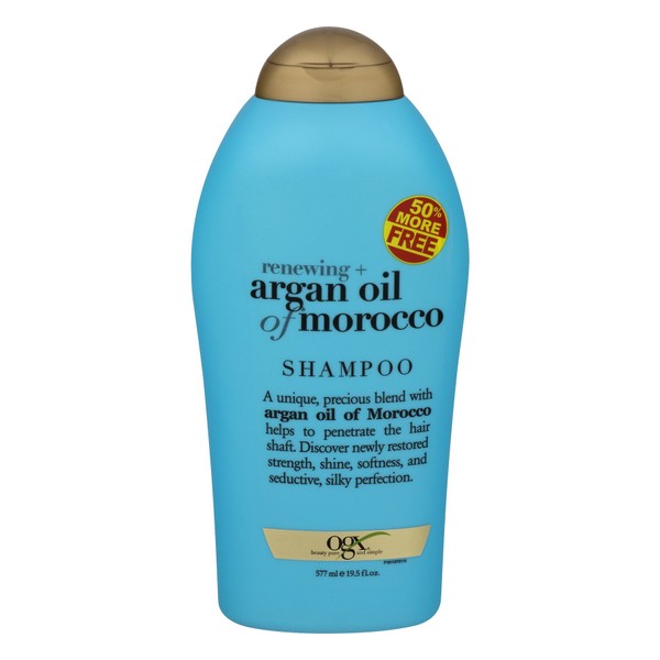 organix Argan Oil Shampoo Bonus, 19.5 Ounce