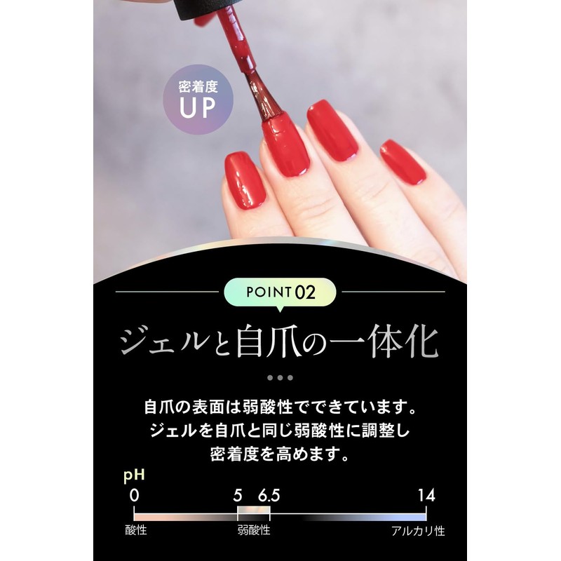 MIKAGAMI Nail Primer Gel Adhesion, 0.3 fl oz (10 ml),