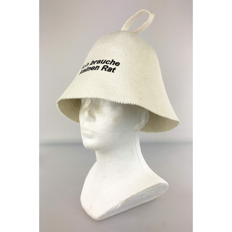 GMMH Sauna Hat Sauna Hat Made of Wool Felt –