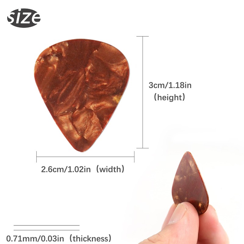 Haecsfl Adjustable Guitar Strap Includes 2 Strap Locks & 2