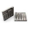 Adygil Bank Sinker Mold with 5 Cavities and 4,8,12-Ounce