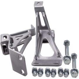 BFO 1 Pair Motor Mount Swap Brackets With Bolts For Chevy C10 GMC Truck 1963-1972 V8