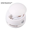 Mini Rechargeable Portable Desktop Vacuum Cleaner Dust Collector Cleaning Machine(white)