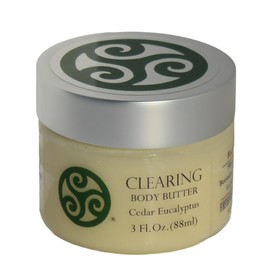 Trillium Natural Body Butter - Clearing Cedar Eucalyptus Clearing - 3 oz