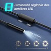 Endoscope Camera with Light, 1920P HD Borescope Camera with 8
