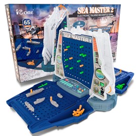 iCore 𝗘𝗹𝗲𝗰𝘁𝗿𝗼𝗻𝗶𝗰 𝗕𝗮𝘁𝘁𝗹𝗲 Board Game - Brain Train Strategy - Perfect Toys Ship for 1 or 2 Players, Birthday, Xmas Gift for Kids and Teenagers