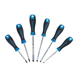 SW-Stahl 32814L Screwdriver Set, Impact Resistant, 6 Pieces, Slotted & Cross, Screwdriver Tool Set