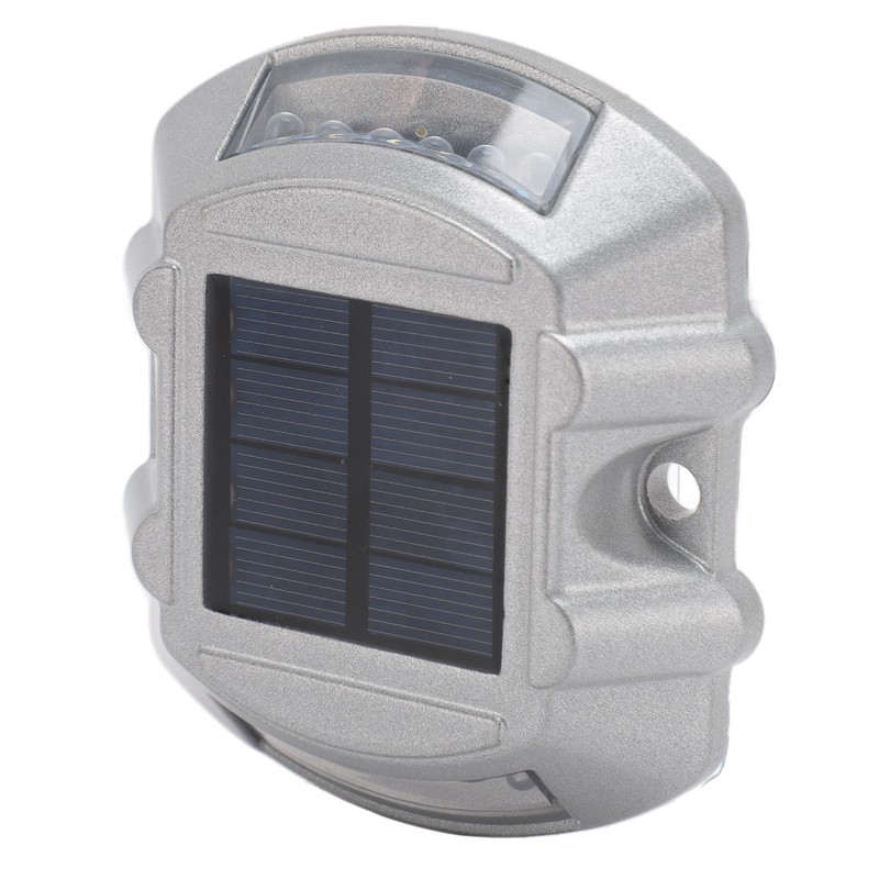 Solar Road Stud Light Aluminum Alloy Solar Powered Outdoor Waterproof