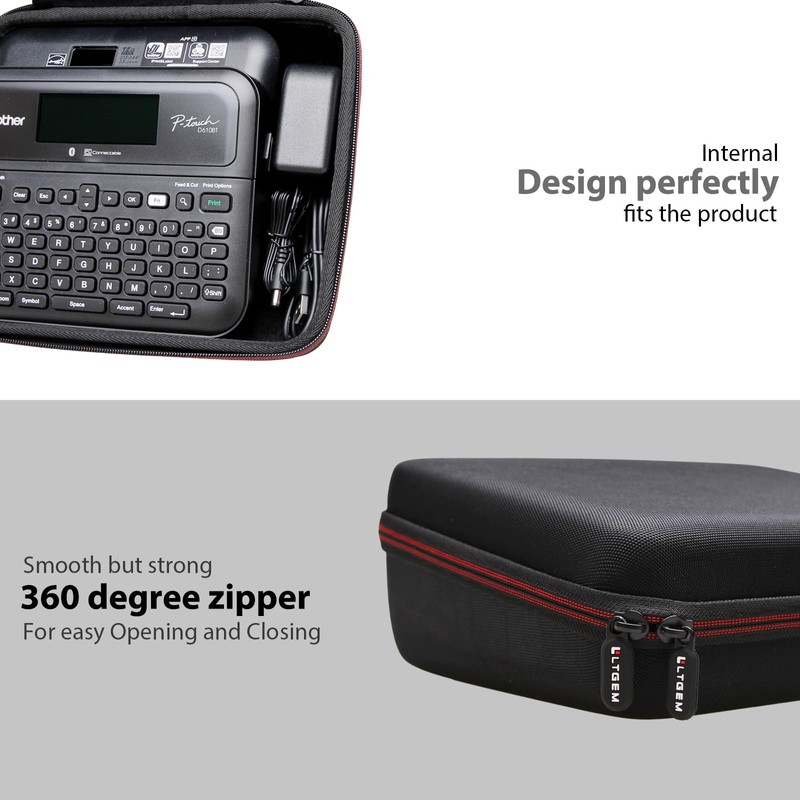 LTGEM Case Compatible with Brother P-Touch PT- D610BT / PT-D410