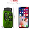 Disaster Prevention Radio, Solar, Multi-functional Radio, Hand Crank Charging, Solar