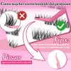Wosheer Pestañas Adhesivas Con Cinta Autoadhesiva Diy Extensión De Pestañas