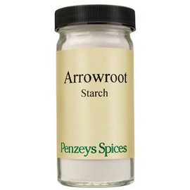 Arrowroot Starch By Penzeys Spices 2.5 oz 1/2 cup jar