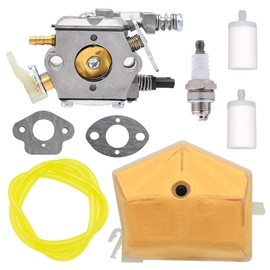 Aylux 503281504 Carburetor Kit with 503608301 Filter for Husqvarna 50 51 55 Rancher Chainsaw Replaces Walbro WT-170 WT-170-1