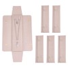 AHANDMAKER 6 Pcs Necklace Travel Case, No Tangle Necklace Pouch,
