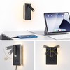 MOLUOLA LED Wall Lamp Wall Mounted Reading Lights Set of