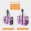 TOPDesign Utility Water Resistant Tote Bag with 13 Exterior &