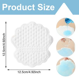 NHQZ Pack of 80 Armpit Sweat Pads, Underarm Pads for Men and Women, Anti-Sweat Pads, Sweat Pads, Underarms, Invisible Sweat Pads