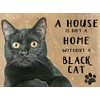 Small (150 x 200mm) Metal Sign - A House is