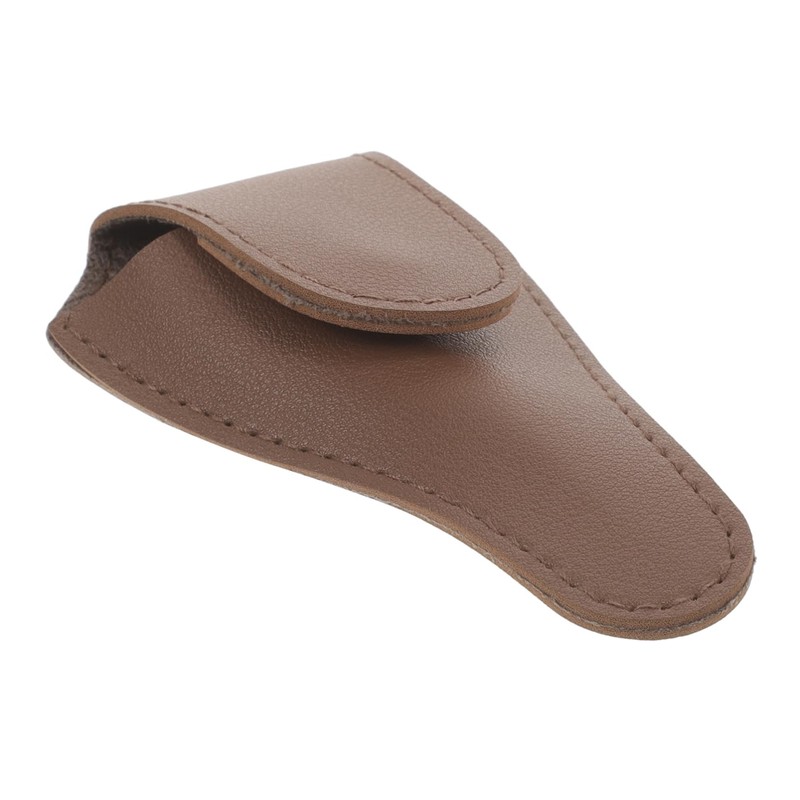 Healeved 3pcs Cuticle Nipper Protective Cover Pu for Nail Clippers