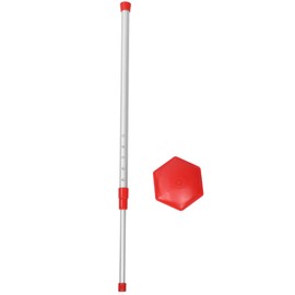 Aluminum Alloy Telescopic Golf Club Bag Protection Stiff Arm Stand Pole Support Bracket